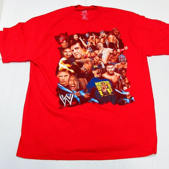 WWE I Was There Canadian Tour Red Wrestling T-Shirt Adult Size XL - Picture 1 of 3